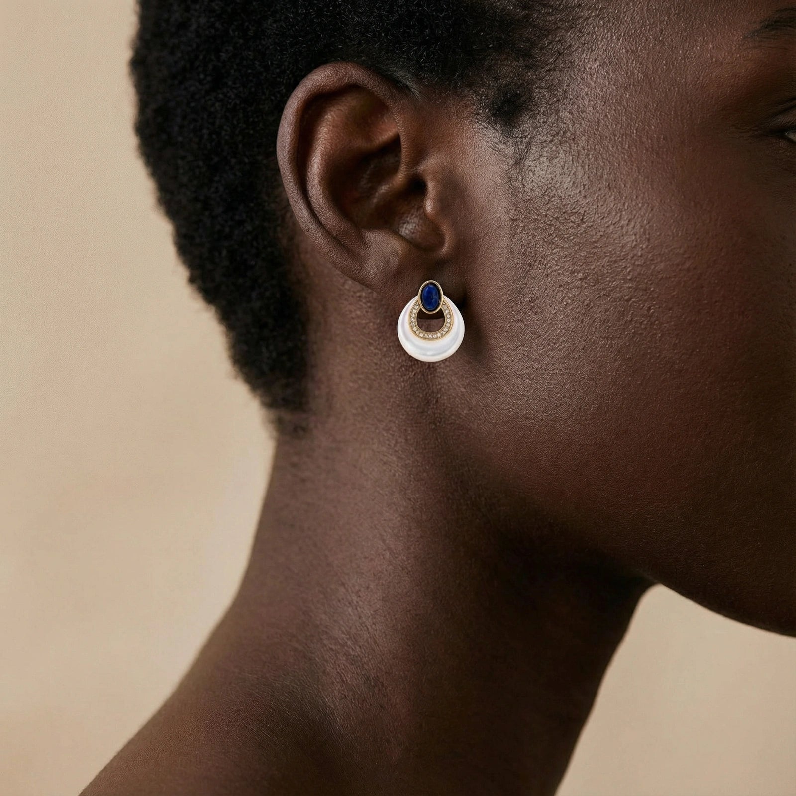 Celestial Teardrop Earrings