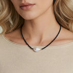 Midnight Pearl Necklace