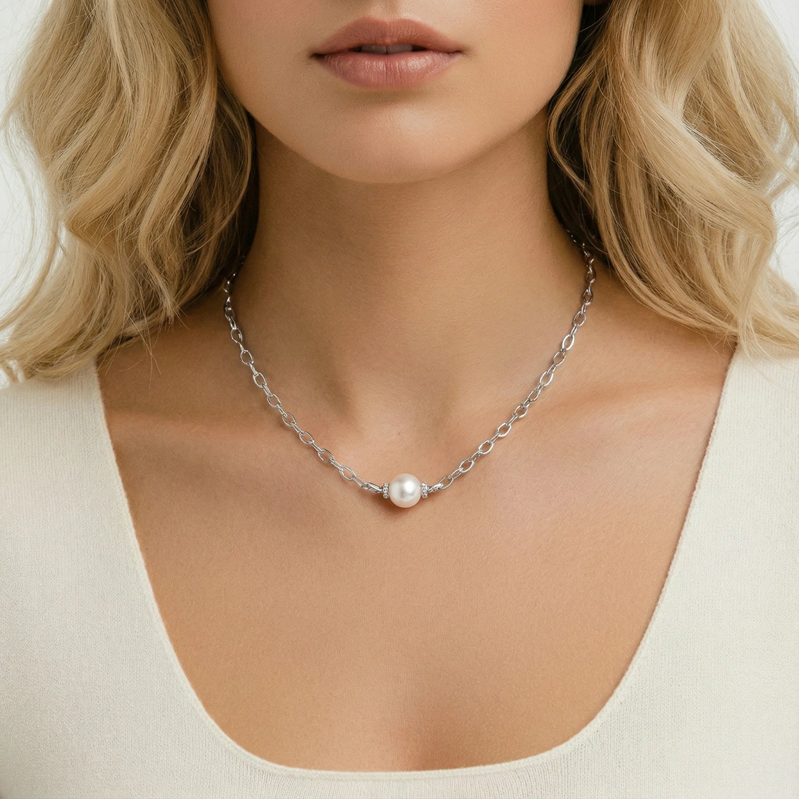 Pearl Chain Necklace