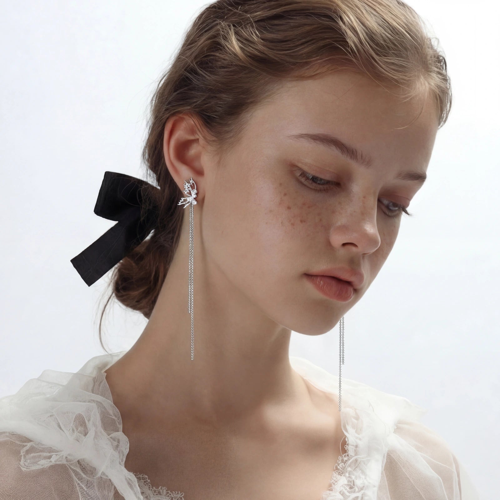 Ethereal Leaf Earrings