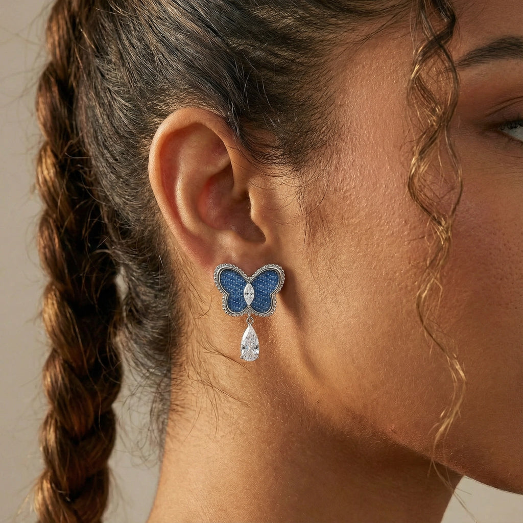 Blue Butterfly Drops