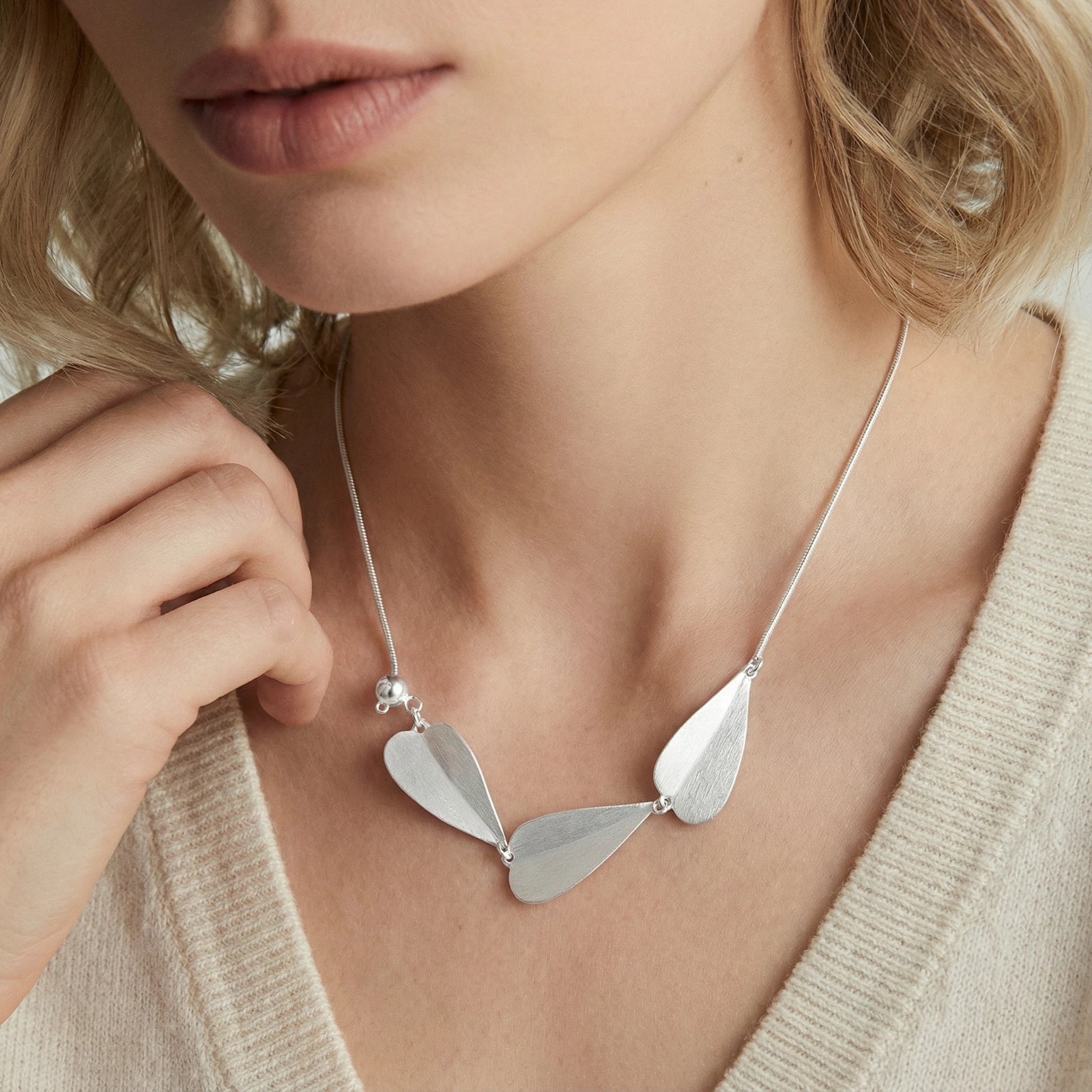 Silver Whisper Necklace