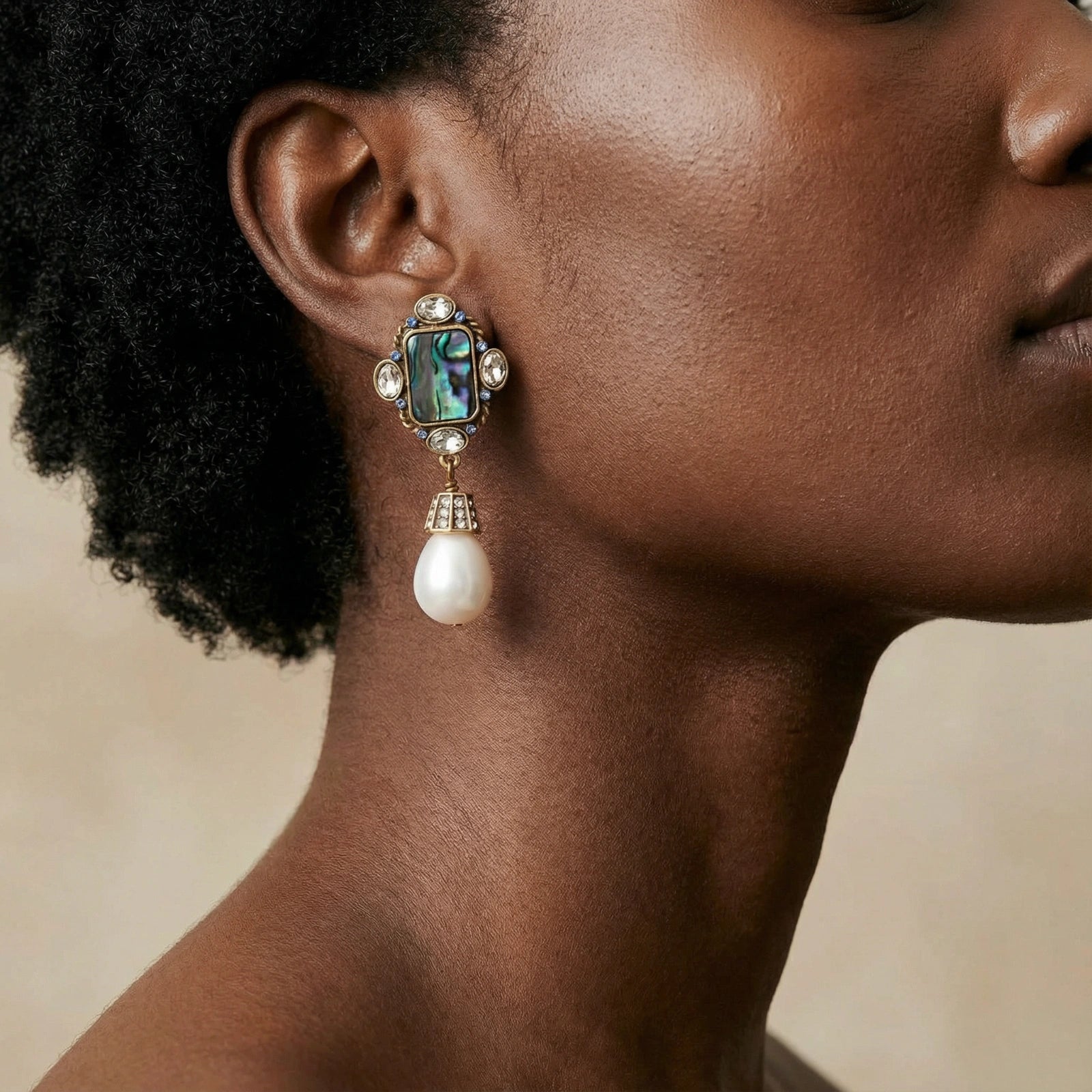 Celestial Pearl Earrings