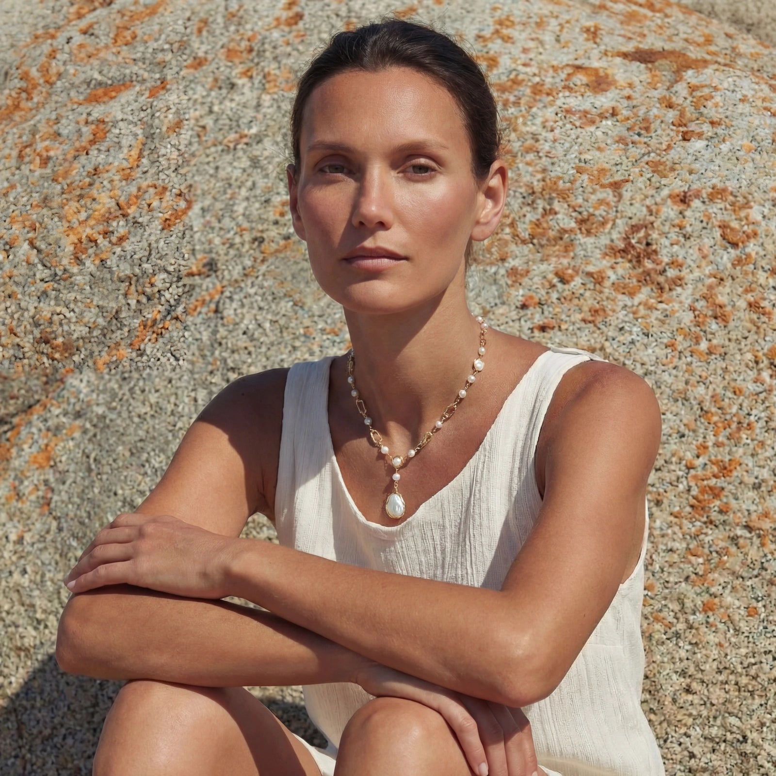 Lumina Pearl Necklace