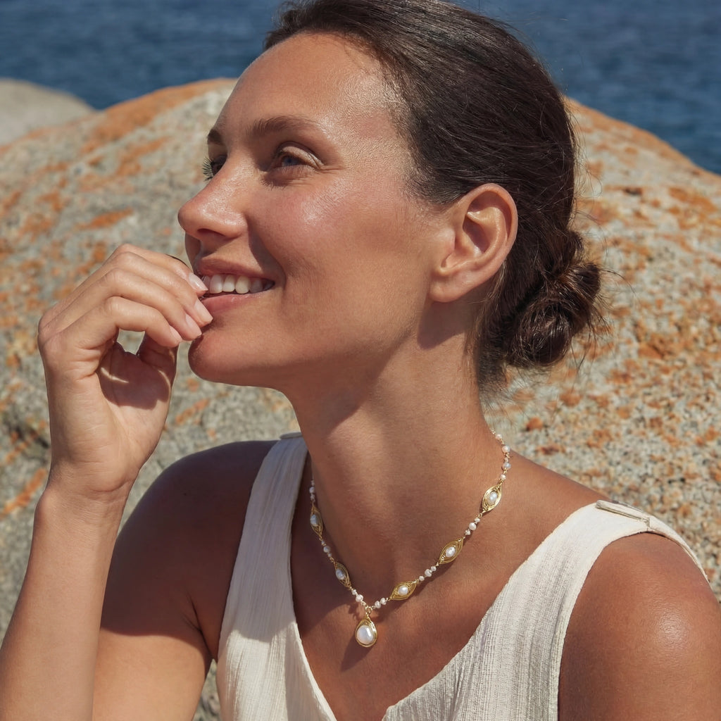 Golden Leaf Necklace